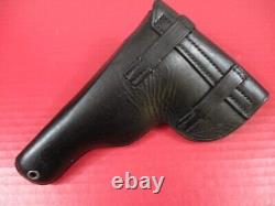 Holster en cuir militaire allemand de la Seconde Guerre mondiale pour pistolet FN Browning 1922 - BEAU