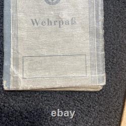 Identité militaire allemande originale de la Seconde Guerre mondiale, lot d'école de l'armée, lettre de libération du camp de guerre