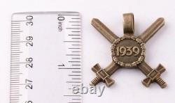 Insigne d'épée en argent 800 des officiers 1939 WW2 armée allemande Wehrmacht