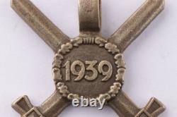 Insigne d'épée en argent 800 des officiers 1939 WW2 armée allemande Wehrmacht