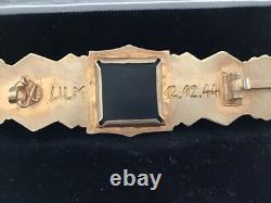 Insigne de combat rapproché en or ULM gravé pour vétéran de l'armée allemande Bundeswehr de la Seconde Guerre mondiale 1957