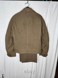 Insigne de l'Armée américaine de la Seconde Guerre mondiale fabriqué en Allemagne, uniforme SSgt Ike du 7e Corps, lot Sept étapes vers l'enfer