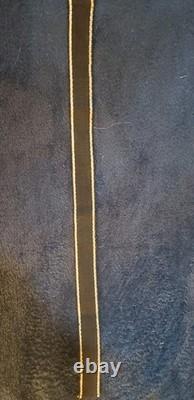 Insigne de manche SS SD de la WWII authentique allemande, écusson noir de l'Armée Heer uniforme