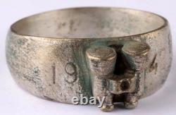 Jumelles 1942 WW2 Lunettes de champ Anneau allemand WWII Armée allemande Wehrmacht Gothique