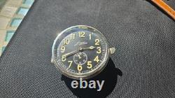 Junghans J30D 22127 horloge de tableau de bord allemande de la Wehrmacht de la Seconde Guerre mondiale, 8 jours, avec étui d’origine