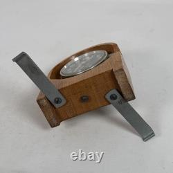 Junghans J30D horloge de tableau de bord allemande de la Seconde Guerre mondiale, 8 jours, non fonctionnelle