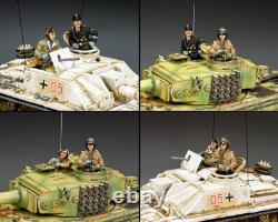 King & Country Armée allemande de la Seconde Guerre mondiale Ws357 Ensemble de commandants de char