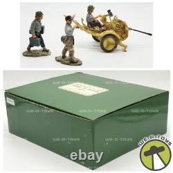 King & Country Seconde Guerre mondiale Armée allemande miniature 20 mm canon antiaérien avec 3 volontaires WS33