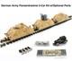 Kit De 3 Voitures De Draisine Blind&eacute;e De L&rsquo;arm&eacute;e Allemande &agrave; L&rsquo;&eacute;chelle N Avec Motorisation, Seconde Guerre Mondiale