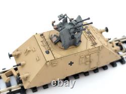 Kit de 3 voitures de draisine blindée de l’armée allemande à l’échelle N avec motorisation, Seconde Guerre mondiale