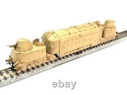Kit de Train Blindé de l'Armée Allemande à Échelle N Panzertriebwagen Nr. 16 WWII Nr16