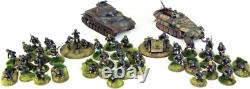 Kit de construction et de peinture pour l'armée allemande de la Seconde Guerre mondiale, ensemble Bolt Action de 1000 points
