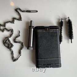 Kit de nettoyage original de l’armée allemande de la Seconde Guerre mondiale RG34 pour fusil Mauser K98 « 64 » Waffenamt WWII