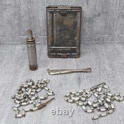 Kit de nettoyage pour fusil Mauser K98 de l’armée allemande Heer de la Seconde Guerre mondiale, non marqué