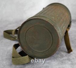 Kit de terrain de masque à gaz allemand de la Seconde Guerre mondiale Wehrmacht, équipement de vétéran, combat, armée
