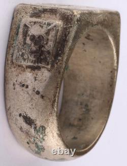 Kriegsmarine 1942 Marine WW2 Anneau Allemand de la Seconde Guerre mondiale Armée Allemande Wehrmacht Marine Crâne