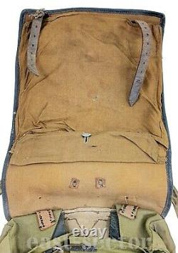 L'armée Allemande Backpack Ww2 Field Rucksack Pony Cowhide Fur Sac Militaire M34 Wwii