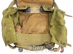 L'armée Allemande Backpack Ww2 Field Rucksack Pony Cowhide Fur Sac Militaire M34 Wwii