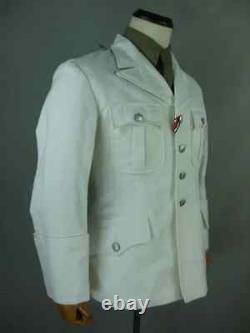 L'armée Allemande M39 Tunic Jacket Wwii Allemand Elite Été Blanc M39 Tunic Jacket