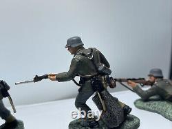 Les figurines de soldats de la Seconde Guerre mondiale du 916e régiment de grenadiers de l'armée allemande de la Grande-Bretagne 17248