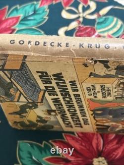 Livre d'humour de soldats allemands de la Seconde Guerre mondiale, émission de demandes radio, artistes pour l'armée 1