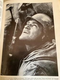 Livres sur l'armée allemande de la Seconde Guerre mondiale : Soldats de Werner Haupf, photos en noir et blanc, scènes de bataille