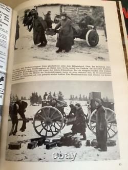 Livres sur l'armée allemande de la Seconde Guerre mondiale : Soldats de Werner Haupf, photos en noir et blanc, scènes de bataille