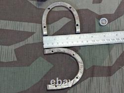 Lot de 26 fers de talon de bottes allemandes de la Seconde Guerre mondiale marqués 24 bottes jack d'armée soldat jackboot