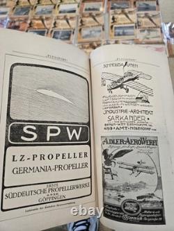 Lot massif de magazines d'aviation allemands de la Première et de la Seconde Guerre mondiale