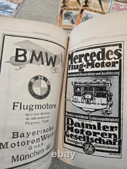 Lot massif de magazines d'aviation allemands de la Première et de la Seconde Guerre mondiale