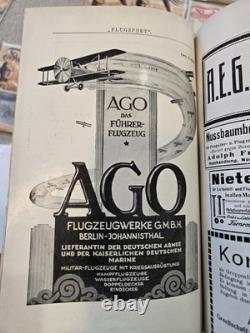 Lot massif de magazines d'aviation allemands de la Première et de la Seconde Guerre mondiale