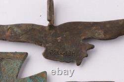 Luftwaffe 4 pcs Anneau Allemand WW2 Pendentif Fragment Armée Allemagne Wehrmacht aérien