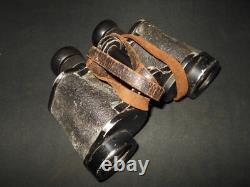 Lunettes binoculaires allemandes WH de la Seconde Guerre mondiale 6x30 EMIL BUSCH CXN, très belles