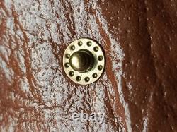 Lunettes de soleil en cuir de soldat de l'armée allemande Wehrmacht de la Seconde Guerre mondiale avec poches