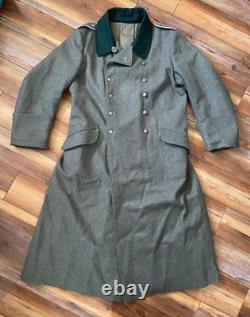 Manteau de campagne gris feldgrau Wehrmacht Heer M36 allemand de la Seconde Guerre mondiale