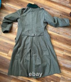 Manteau de campagne gris feldgrau Wehrmacht Heer M36 allemand de la Seconde Guerre mondiale