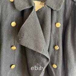 Manteau de tranchée original de l'armée de la République de Weimar allemande d'avant la Seconde Guerre mondiale des années 1920