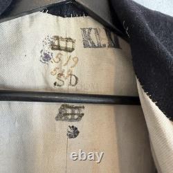 Manteau de tranchée original de l'armée de la République de Weimar allemande d'avant la Seconde Guerre mondiale des années 1920