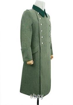 Manteau de trench allemand de la Seconde Guerre mondiale, reproduction de manteau de général gris de l'Armée allemande M40