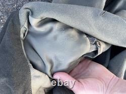 Manteau militaire vintage en laine, veste de l’armée allemande des années 1960