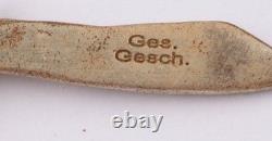 Mécanicien radio WW2 Anneau allemand Armée allemande Wehrmacht force Bijoux d'horreur