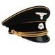 Mil-tec Ww2 Casquette De Visor De Général D'Élite De L'armée Allemande Avec Piping Doré