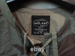 Mil-tec Veste de terrain réversible en camouflage éclaté de l'armée allemande de la Seconde Guerre mondiale