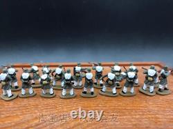 Modèle fini de jouets faits maison 1/72 Armée allemande de la WWII (Kharkov 1943) 20 personnes