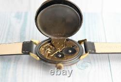 Moeris Swiss Military Wwii German Army Vintage Montre Mécanique Homme Rare