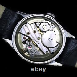 Montre-bracelet militaire Wehrmacht DH Longeau A. S. 1130 de l'armée allemande de la Seconde Guerre mondiale