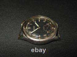 Montre de service personnelle de l'armée allemande de la Wehrmacht de la Seconde Guerre mondiale, Silvana, en bon état