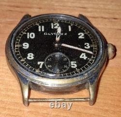 Montre militaire Glycine DH, issue de l'armée allemande pendant la Seconde Guerre mondiale