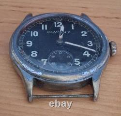 Montre militaire Glycine DH, issue de l'armée allemande pendant la Seconde Guerre mondiale