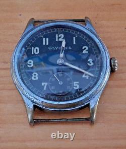 Montre militaire Glycine DH, issue de l'armée allemande pendant la Seconde Guerre mondiale